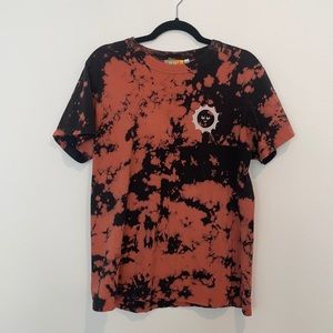 🧡 Big Bud Press Magic Waters T-Shirt w/ orange and black tie dye 🧡